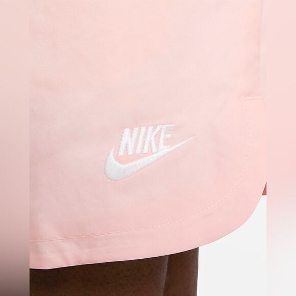 Nike Sportswear Pink Salmon Woven Flow Shorts - Picture 4 of 11